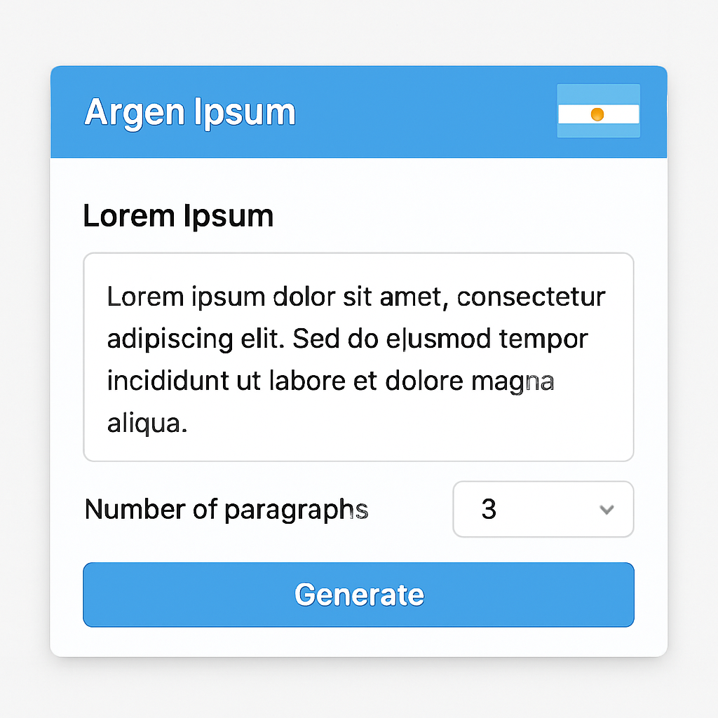 Argen Ipsum
