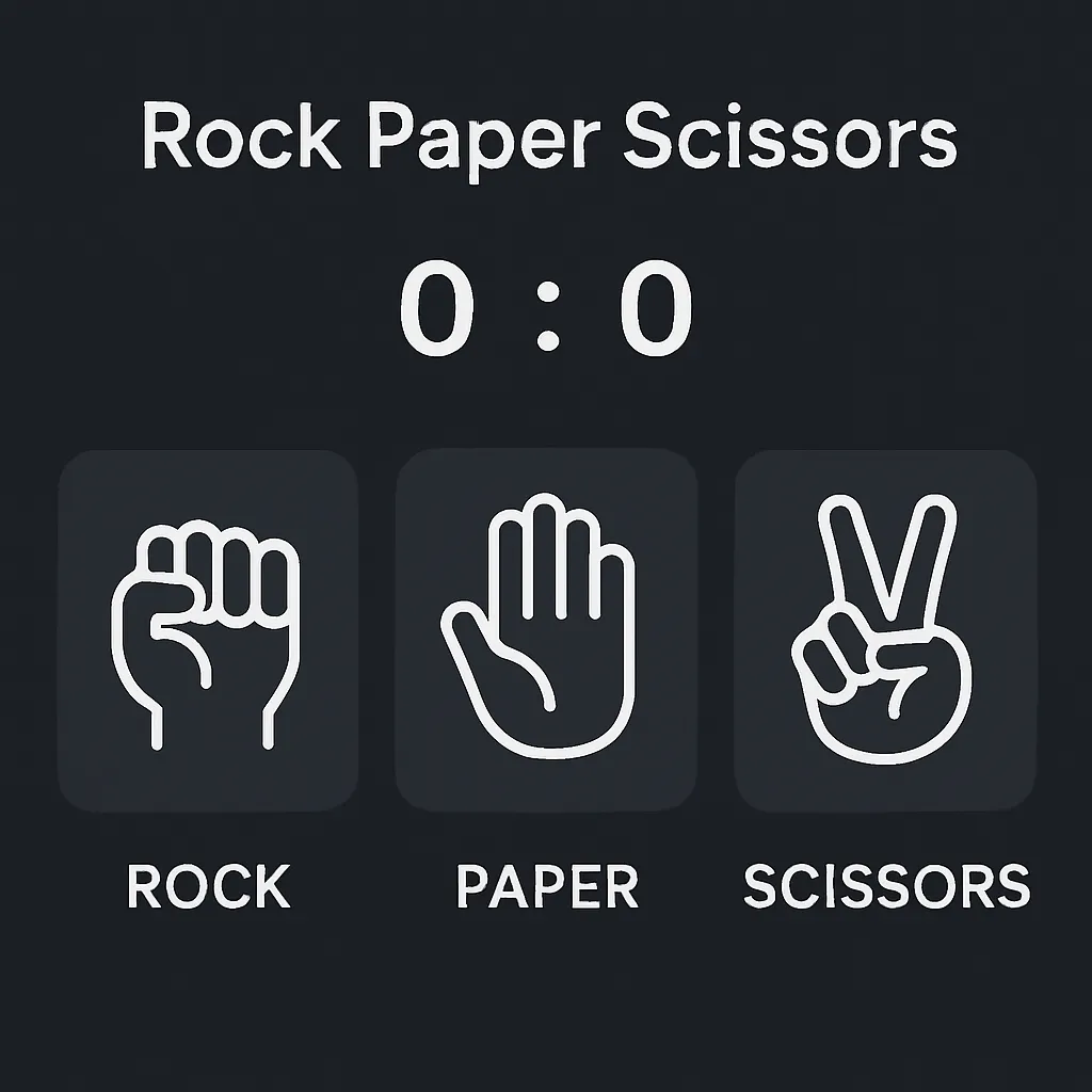 Piedra, Papel o Tijera